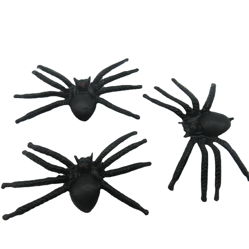 Realistische Glow-in-the-Dark Spinnen Dekoration Karnz