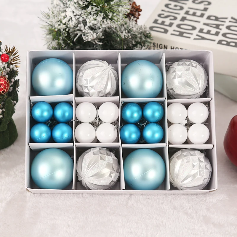 Premium Bruchfeste Weihnachtsbaumkugeln Set Karnz