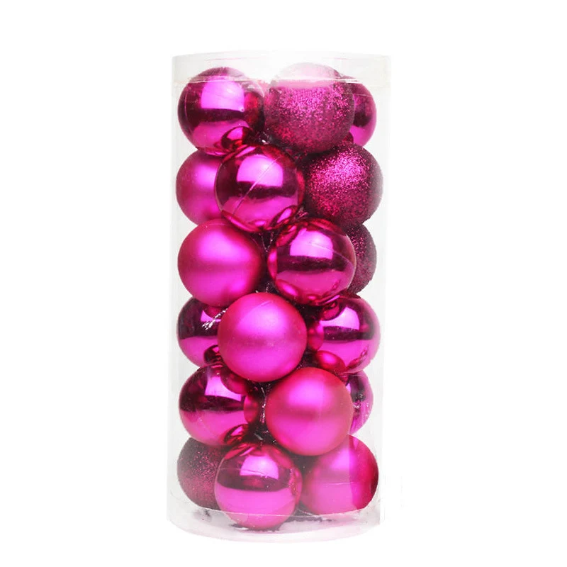 Premium Dekorative Bruchfeste Weihnachtsbaumkugeln Set Karnz