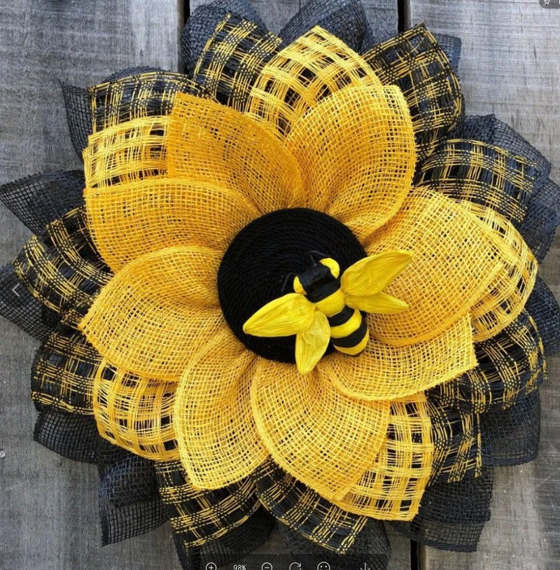 Patriotische dekorative florale Wandkunst Karnz