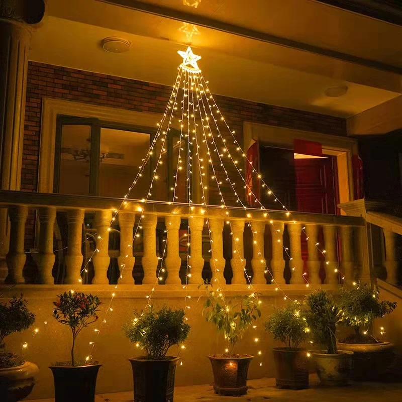 LED-Weihnachtsbaumbeleuchtung Deko Karnz