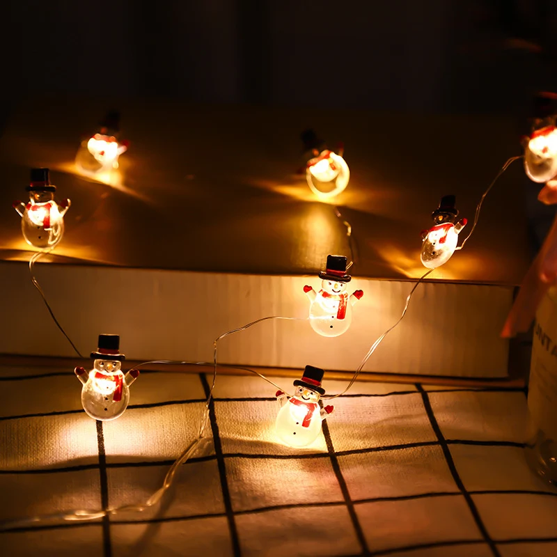 LED Weihnachtsmann Lichterkette Karnz