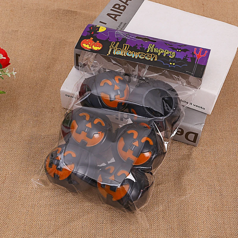 Halloween-Themen Trick-or-Treat Kürbis Eimer Karnz