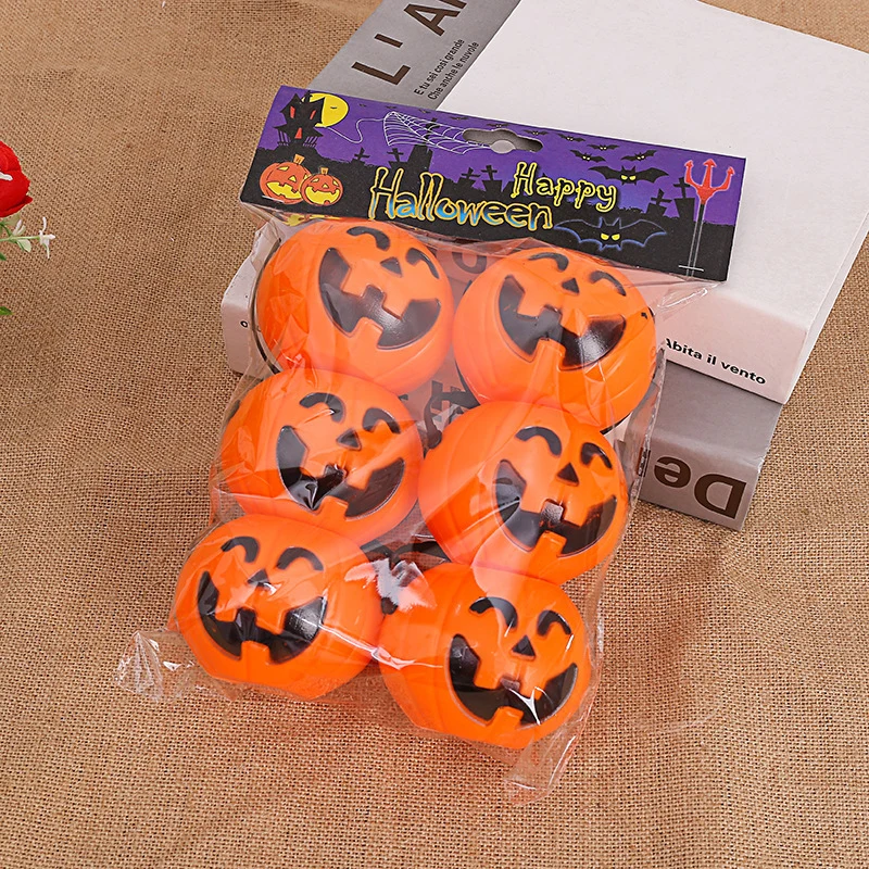 Halloween-Themen Trick-or-Treat Kürbis Eimer Karnz