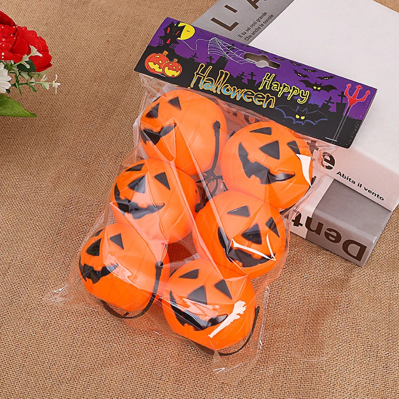 Halloween-Themen Trick-or-Treat Kürbis Eimer Karnz