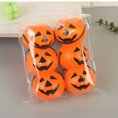 Halloween-Themen Trick-or-Treat Kürbis Eimer Karnz