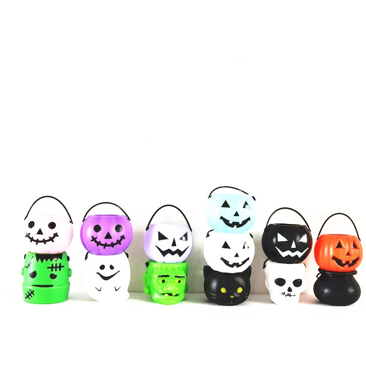 Halloween-Themen Trick-or-Treat Candy Eimer Karnz