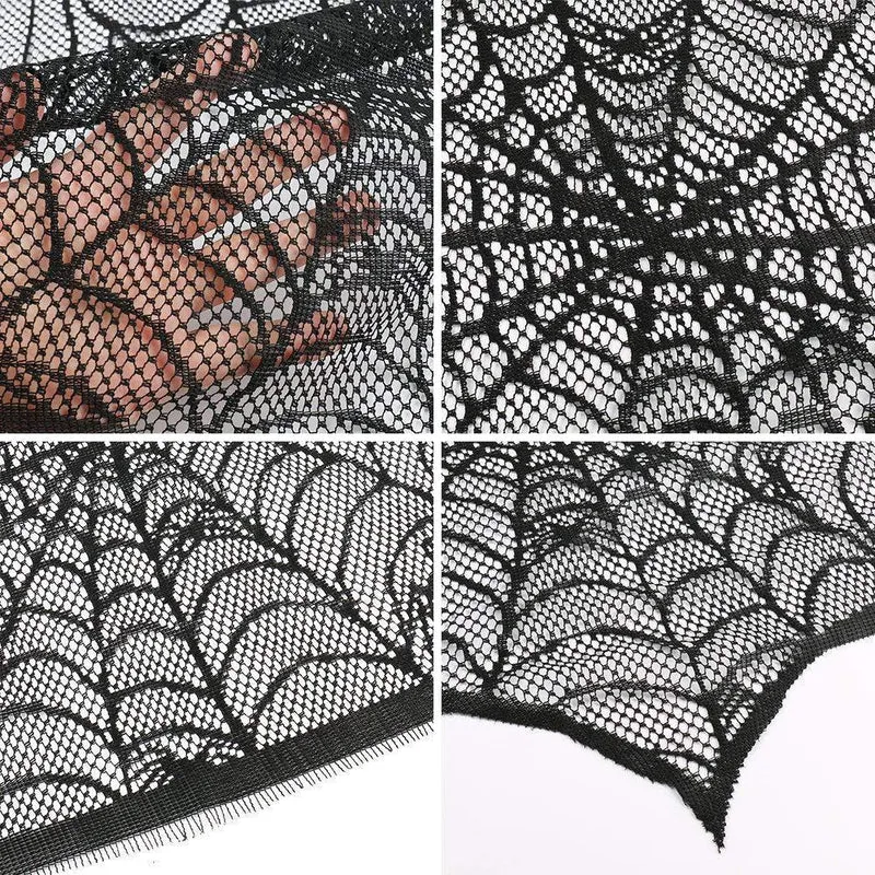 Halloween Spinnennetz Dekoration Karnz