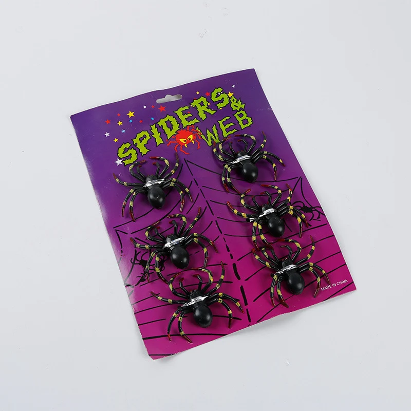 Halloween-Spinnen-Dekoration-Set Karnz