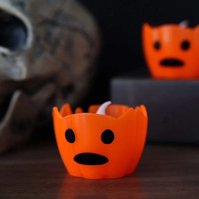 Halloween Kürbis Kerzenhalter Karnz
