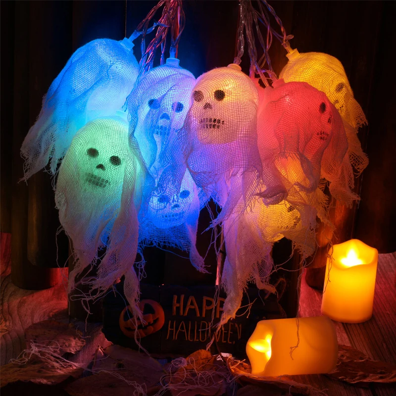 Halloween Dekorative Lichterkette Karnz
