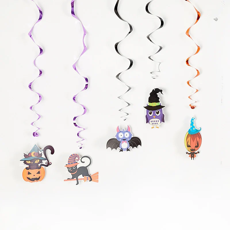 Halloween Dekorative Hängende Spiralstreamer Karnz