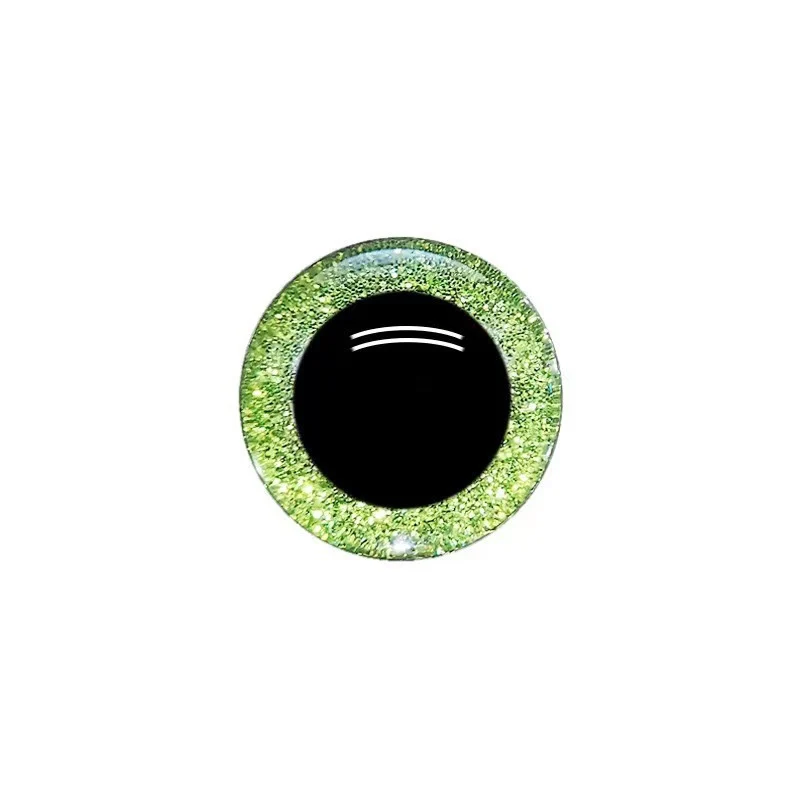 Glitzernder dekorativer Augapfel Requisit Karnz