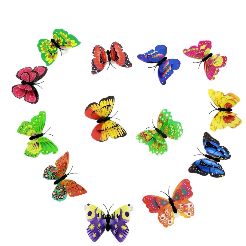 Glitzernde Schmetterlingshaarklammern Karnz