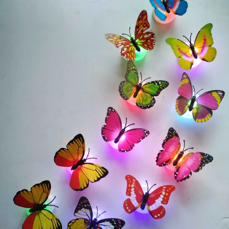 Glitzernde Schmetterlingshaarklammern Karnz