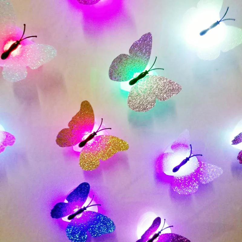 Glitzernde Schmetterlingshaarklammern Karnz
