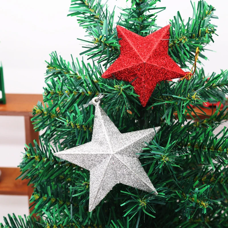 Glitter Stern Ornamente Karnz