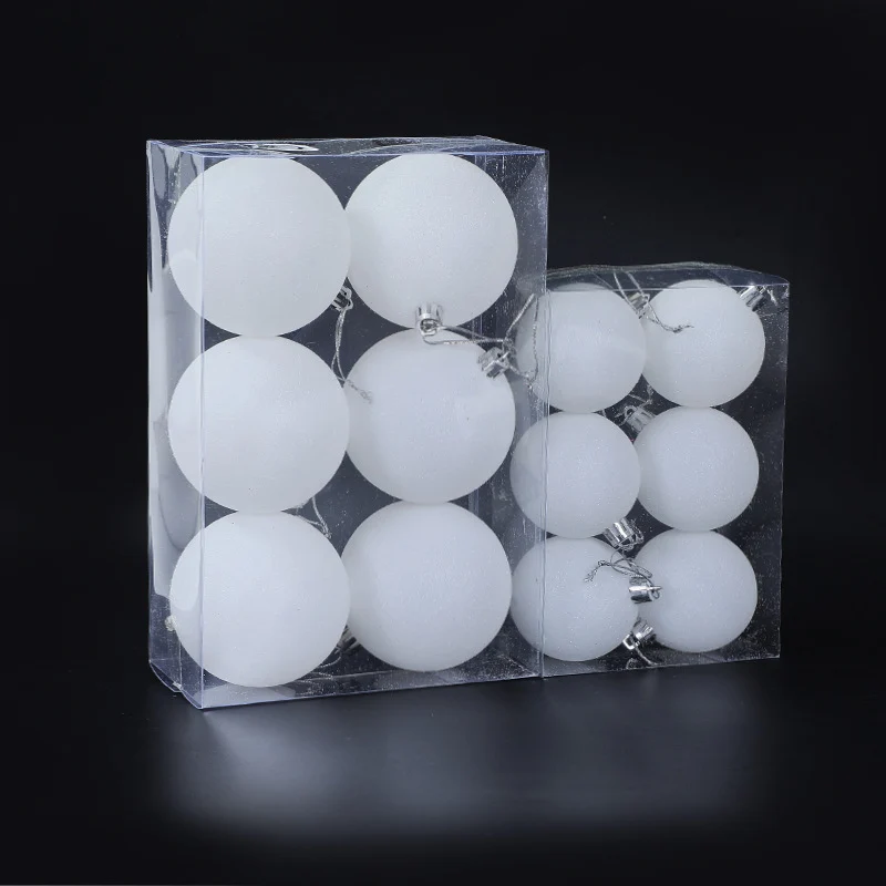 Frosted Decorative Ball Ornaments Karnz