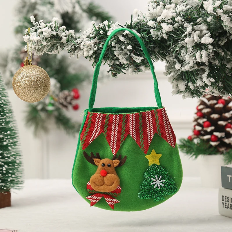 Festliche Feiertagsthemen-Filztasche Karnz