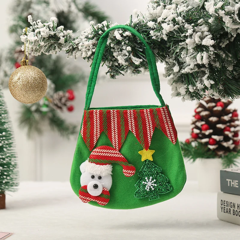 Festliche Feiertagsthemen-Filztasche Karnz