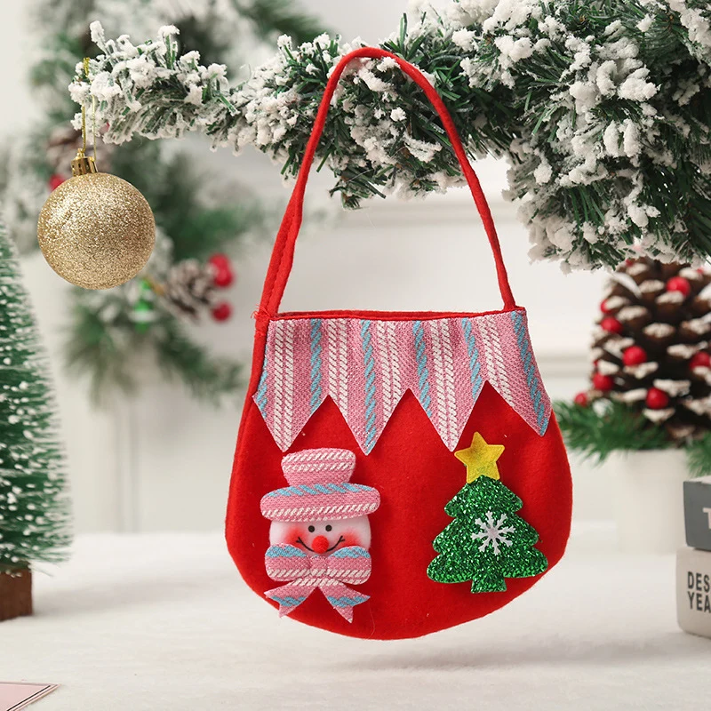 Festliche Feiertagsthemen-Filztasche Karnz