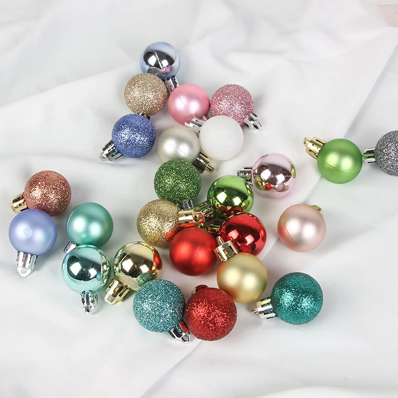 Elegante bruchsichere Weihnachtsbaum Ornament Set Karnz