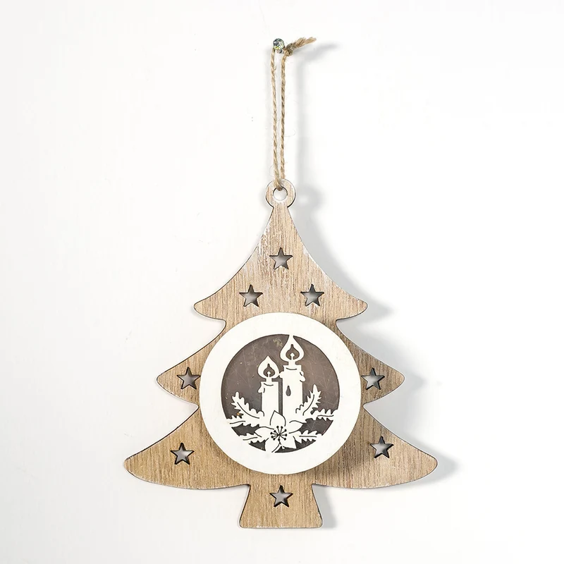 Dekorative Holz-Weihnachts ornament Karnz