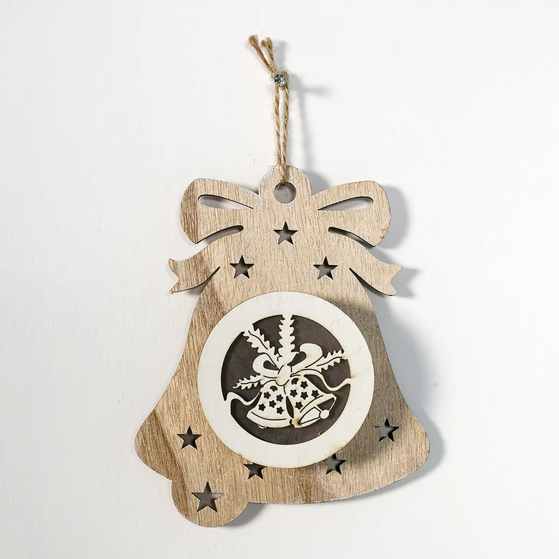 Dekorative Holz-Weihnachts ornament Karnz