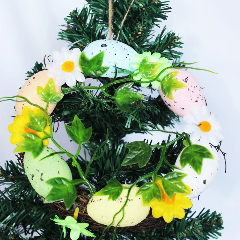 Dekorative Frühlingskranz Karnz