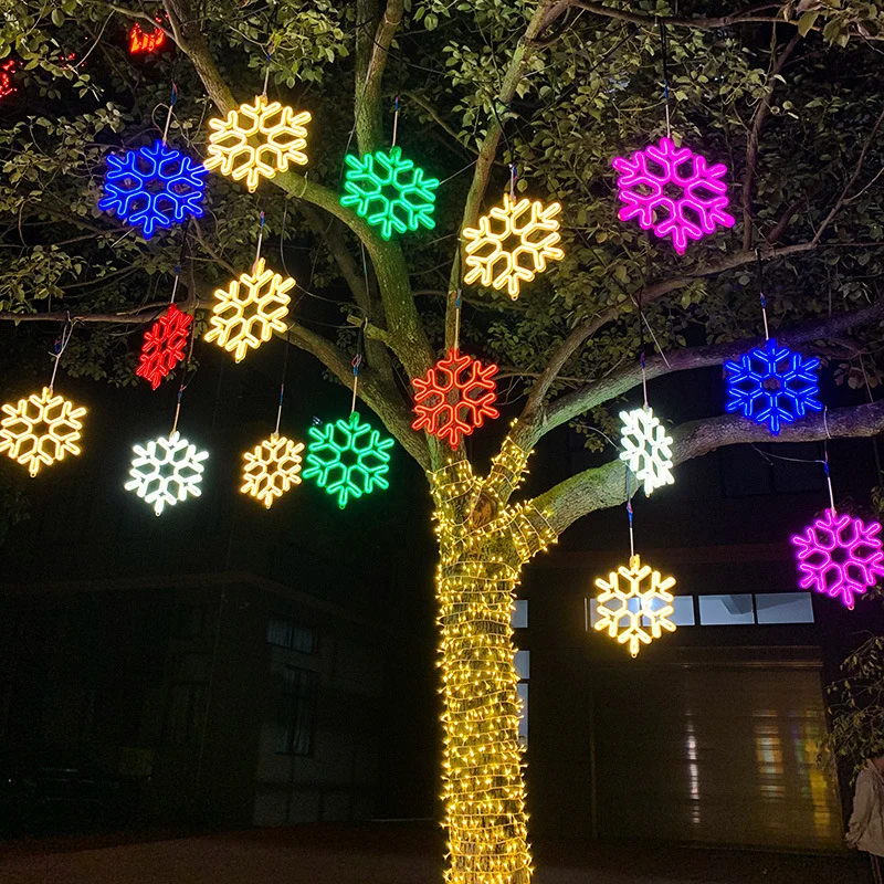 Dekoratives Neonzeichen Karnz