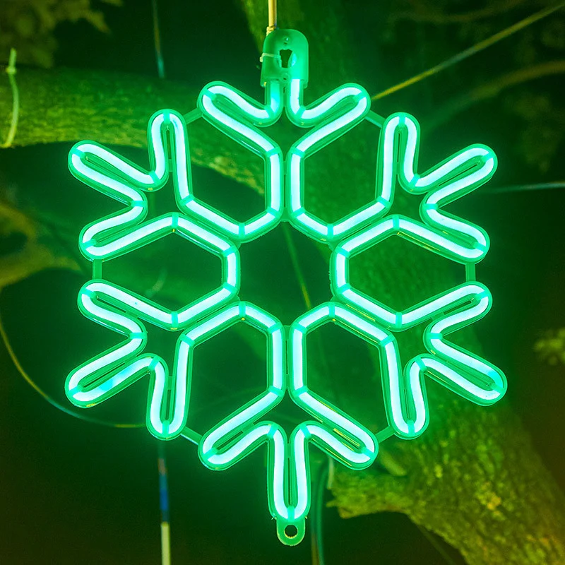 Dekoratives Neonzeichen Karnz
