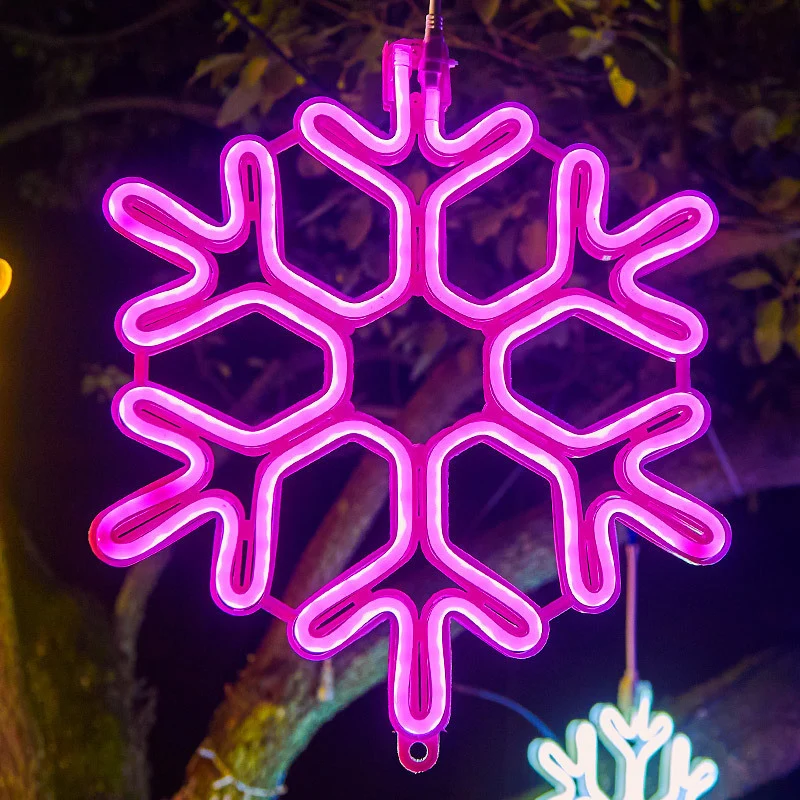 Dekoratives Neonzeichen Karnz