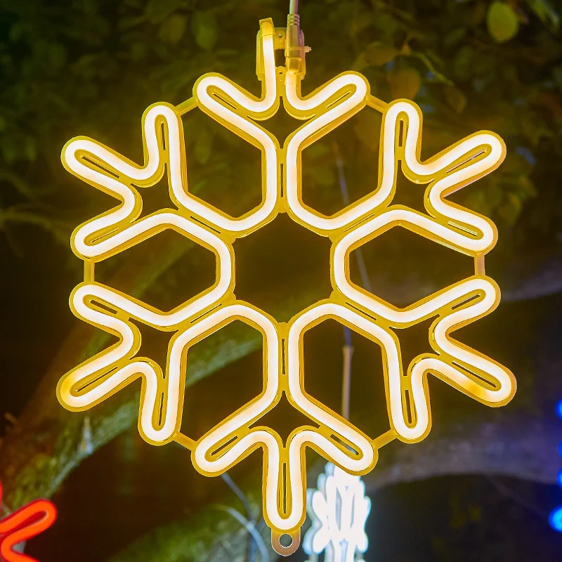 Dekoratives Neonzeichen Karnz