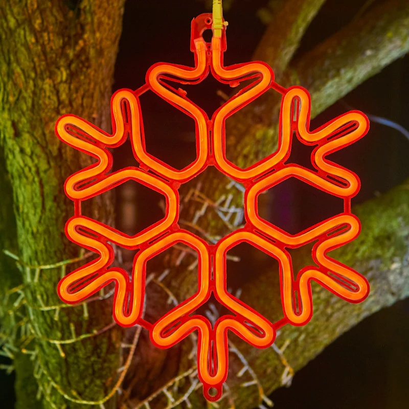 Dekoratives Neonzeichen Karnz