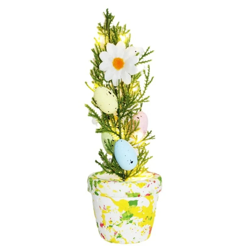 Dekorative Mini-Osterbaum-Anordnung Karnz