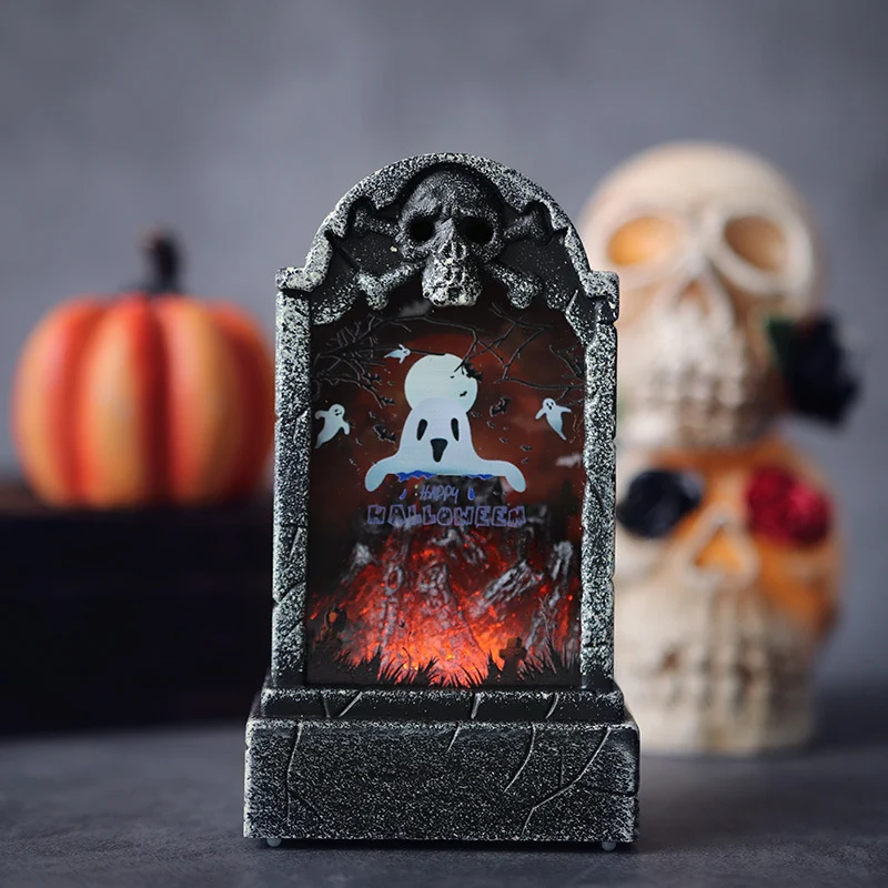 Dekorative LED Gespenster Friedhof Laterne Karnz