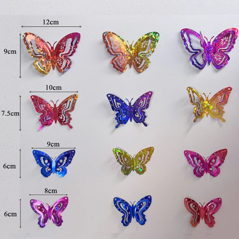 Dekorative LED Schmetterlings Lichterkette Karnz