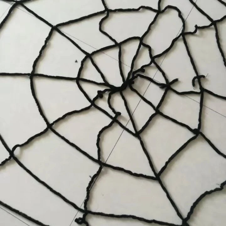 Dekorativer Halloween-Spinnenweben-Requisit Karnz