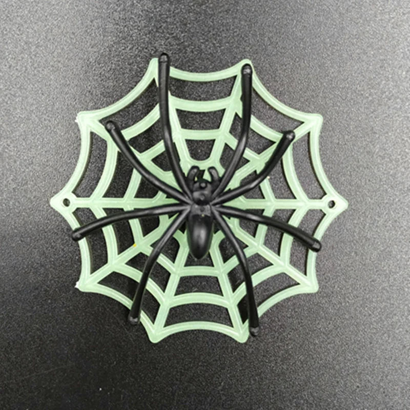Dekorative Halloween-Spinnenetzmatte Karnz