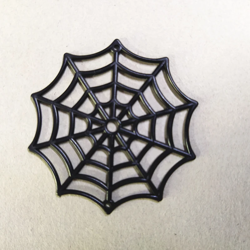 Dekorative Halloween-Spinnenetzmatte Karnz