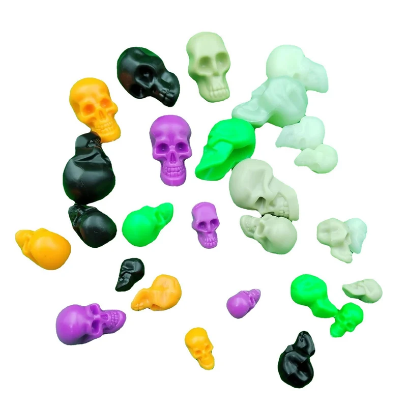Dekorative Halloween Schädel Figuren Karnz