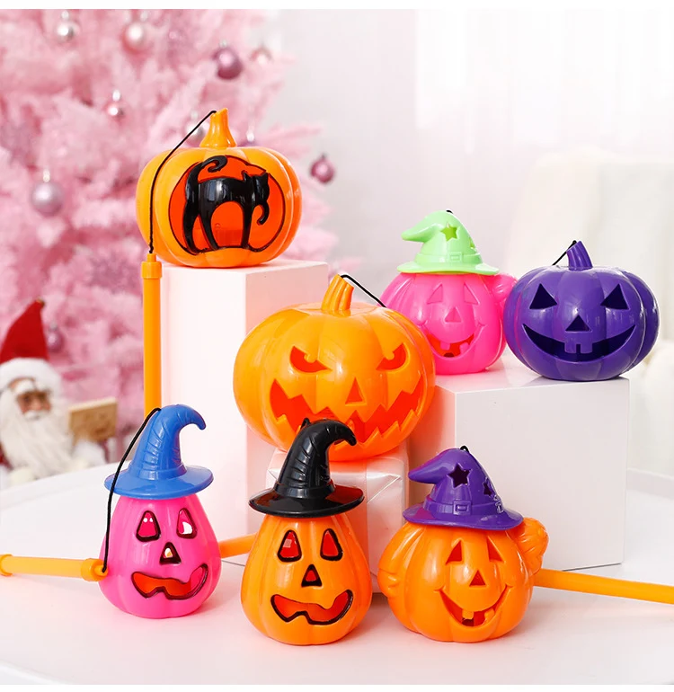 Dekorative Halloween Kürbis Laternen Karnz