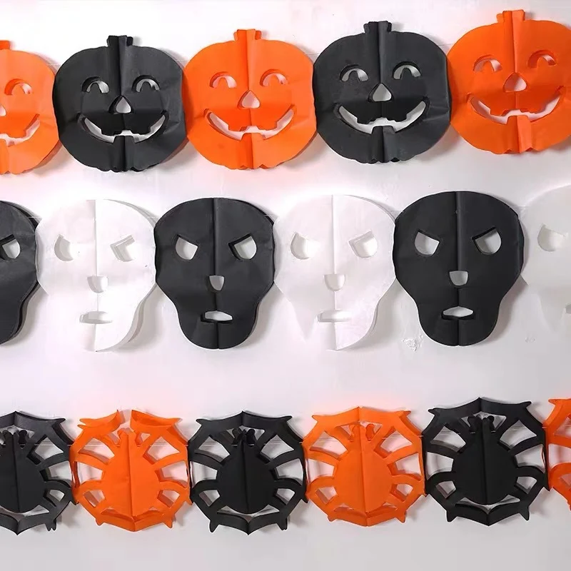 Dekorative Halloween Fledermaus Girlande Karnz