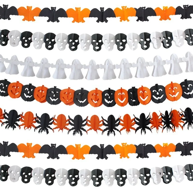 Dekorative Halloween Fledermaus Girlande Karnz