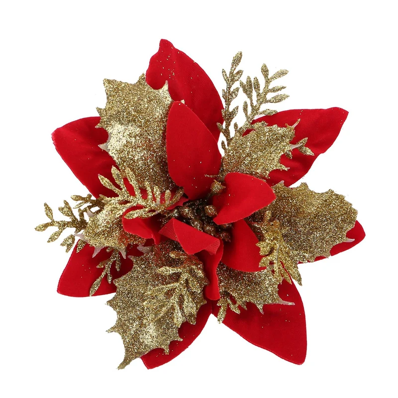 Dekorative Glitzernde Blumenbrosche Karnz