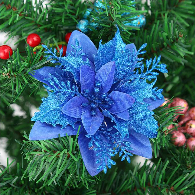 Dekorative Glitzernde Blumenbrosche Karnz