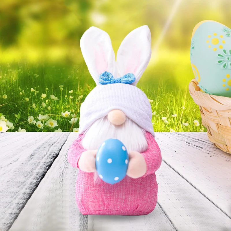 Dekorative Ostern Gnome Figur Karnz