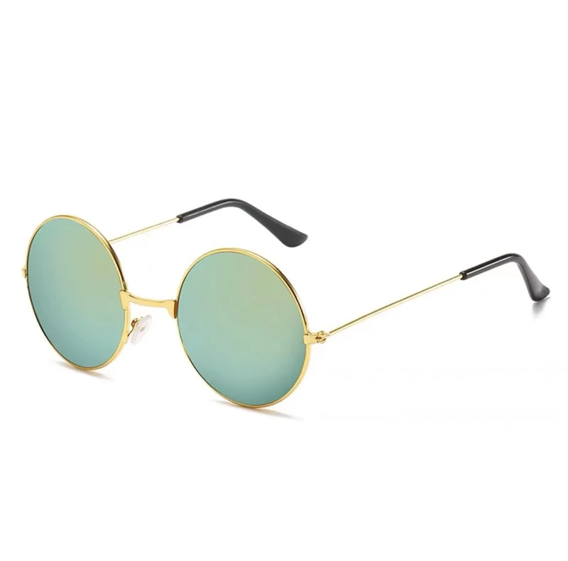 Retro Runde Glas Sonnenbrille Karnz
