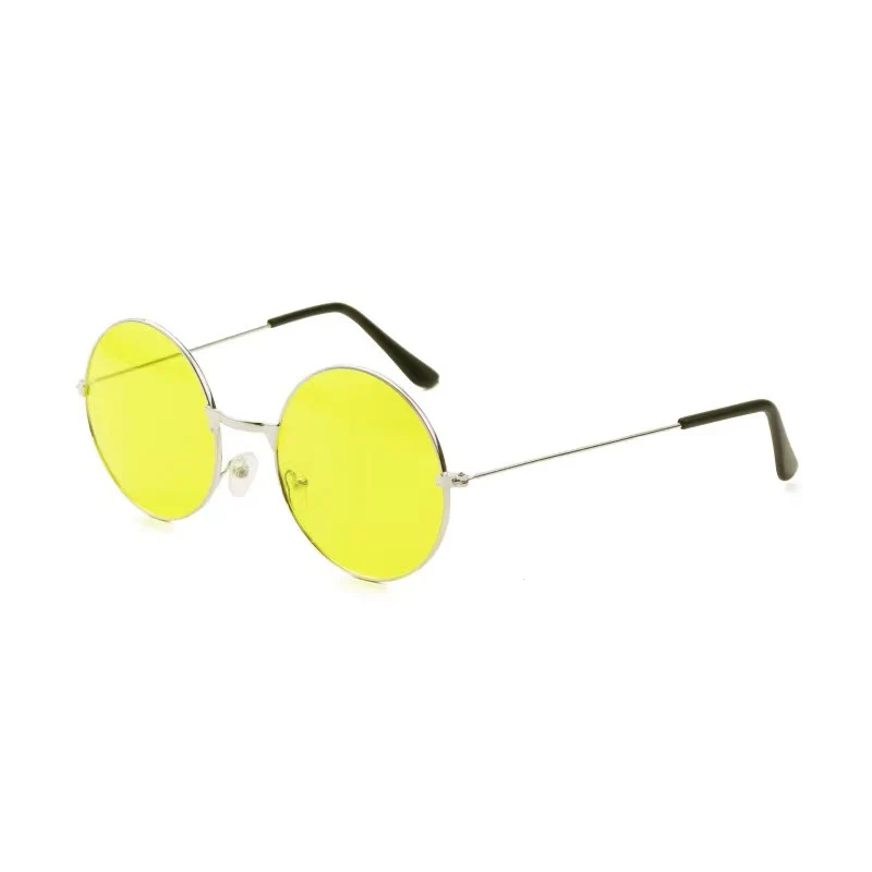 Retro Runde Glas Sonnenbrille Karnz