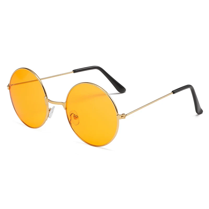 Retro Runde Glas Sonnenbrille Karnz
